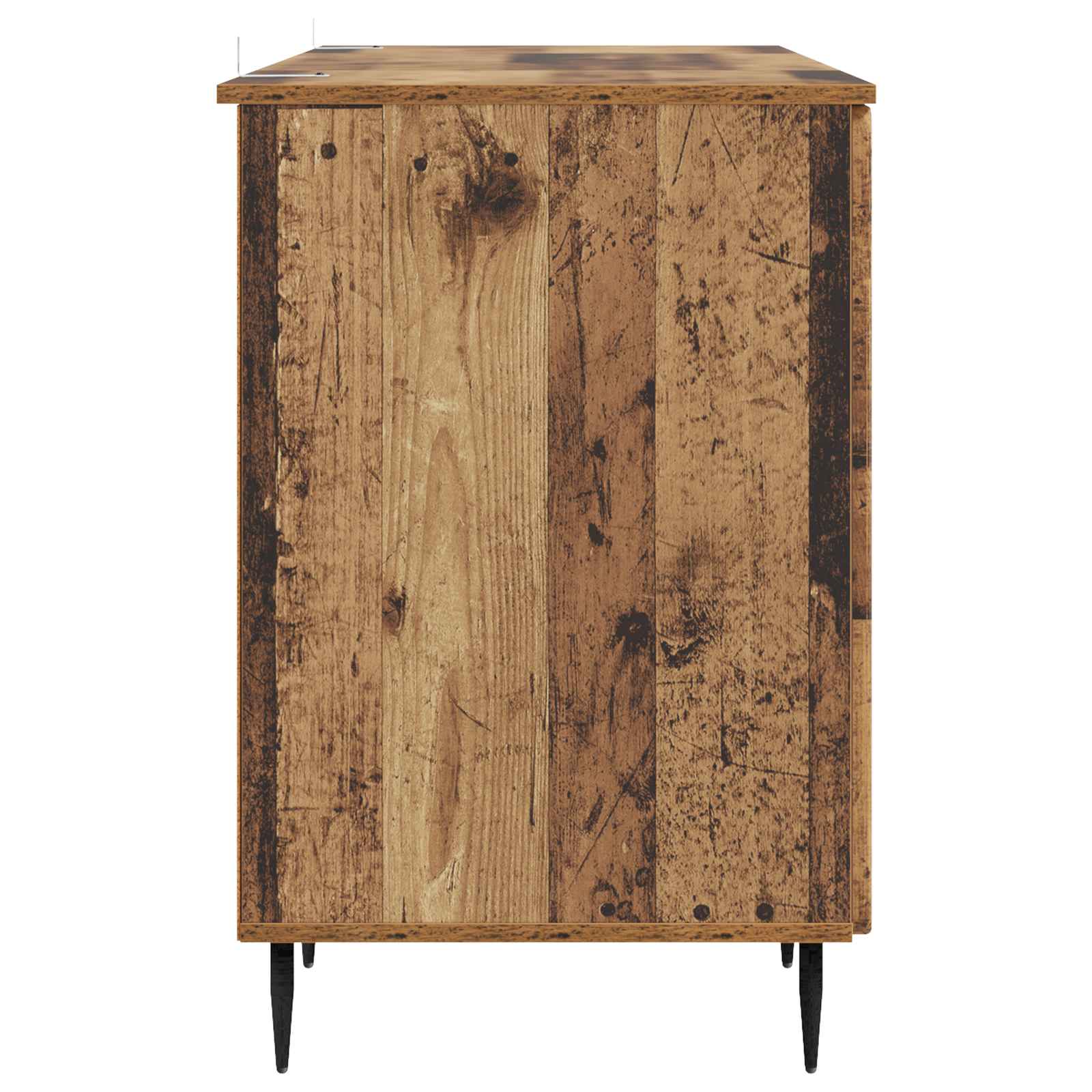 Schreibtisch mit Regal Altholz 142,5 x 50 x 75 cm Holzwerkstoff