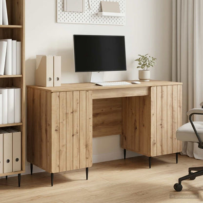 Schreibtisch Artisan-Eiche Holzwerkstoff 142,5 x 50 x 75 cm