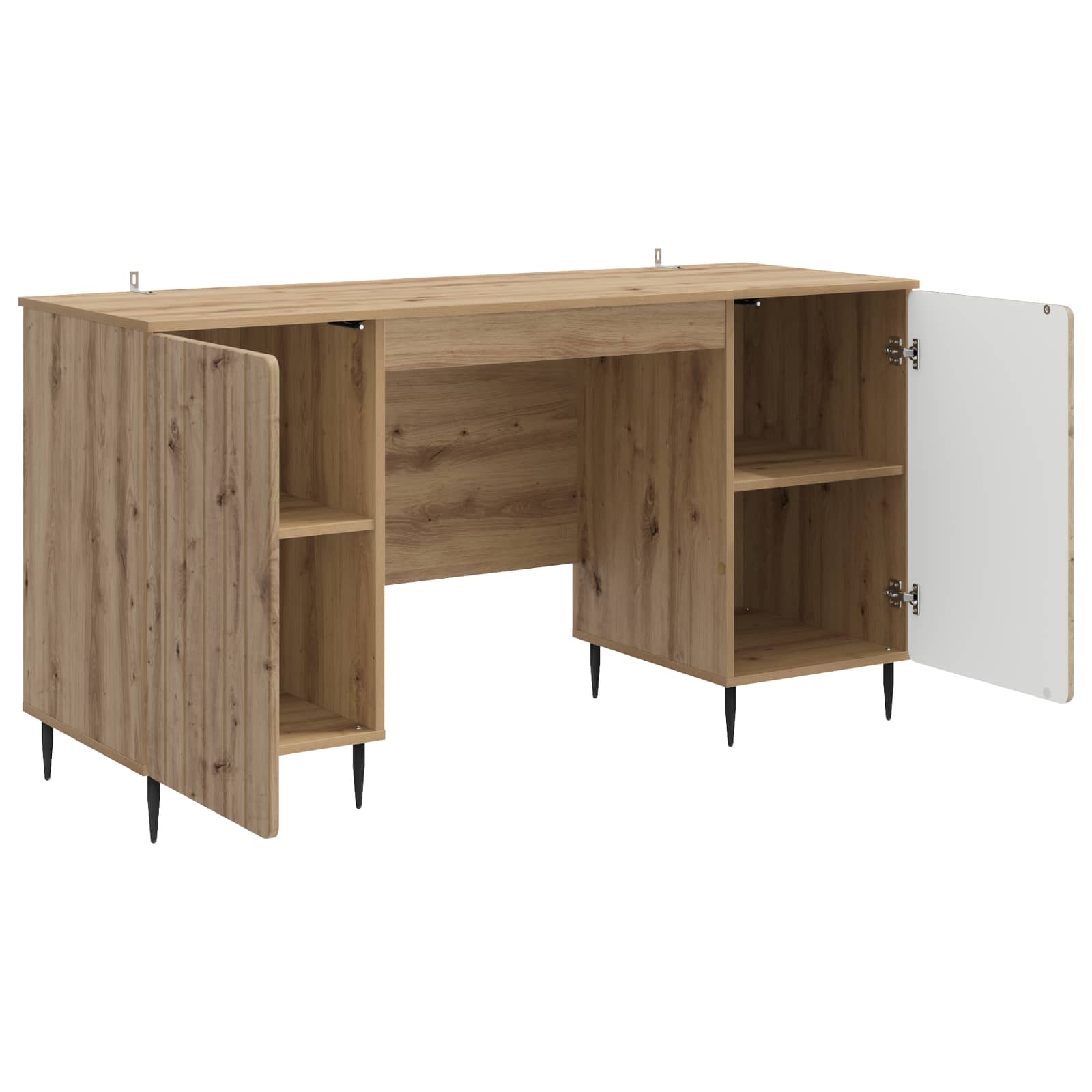 Schreibtisch Artisan-Eiche Holzwerkstoff 142,5 x 50 x 75 cm