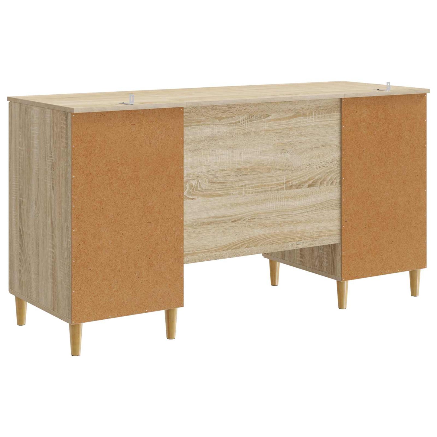 Schreibtisch Sonoma-Eiche 142,5 x 50 x 75 cm Holzwerkstoff