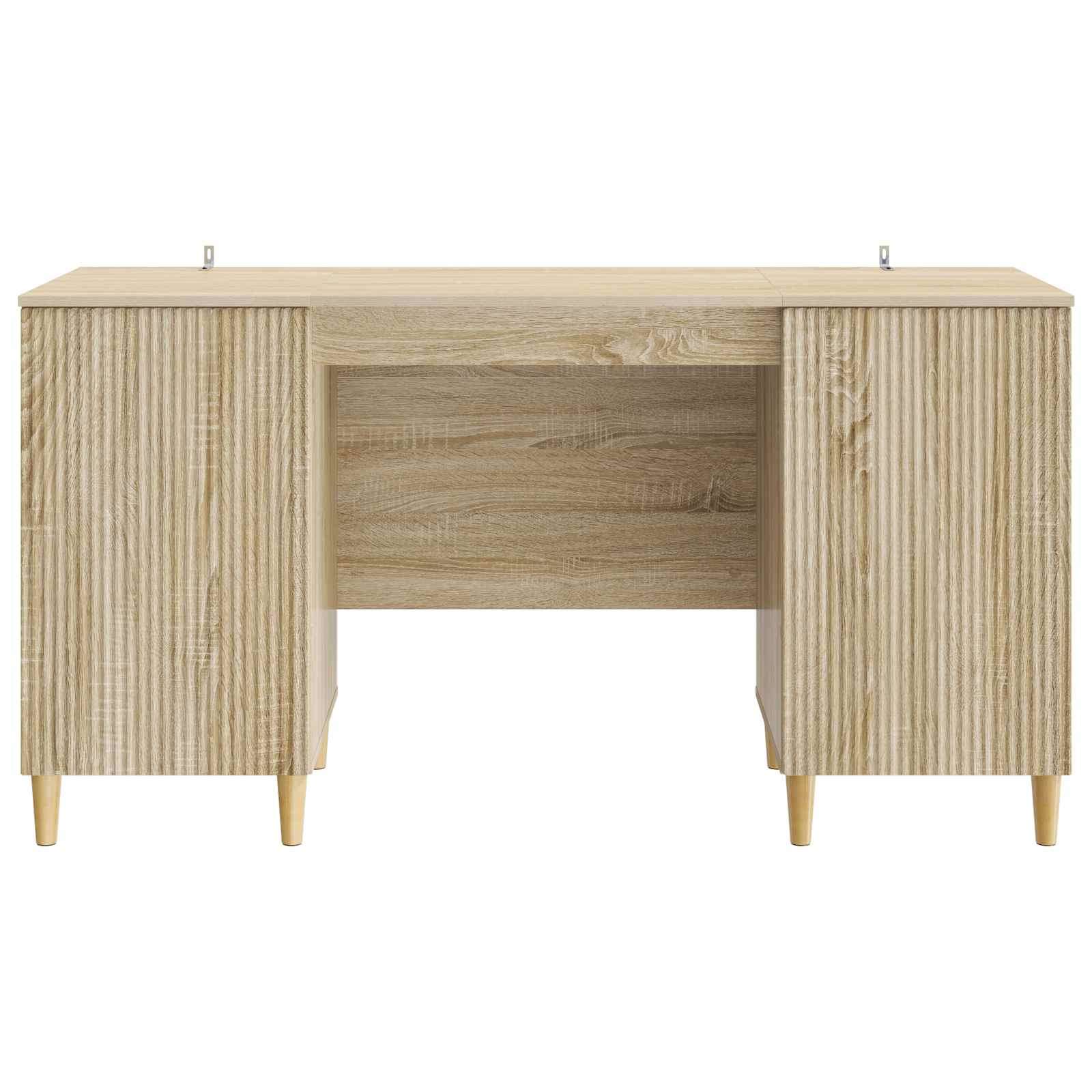 Schreibtisch Sonoma-Eiche 142,5 x 50 x 75 cm Holzwerkstoff