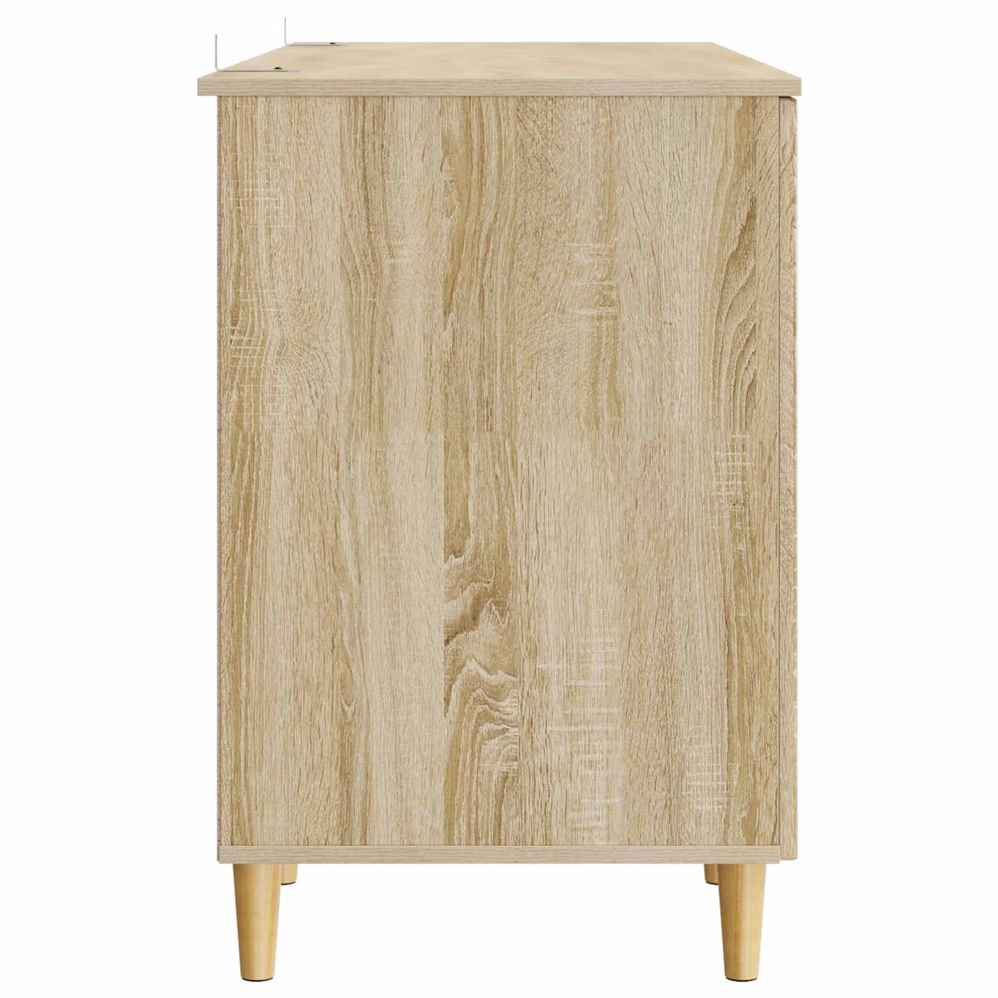 Schreibtisch Sonoma-Eiche 142,5 x 50 x 75 cm Holzwerkstoff