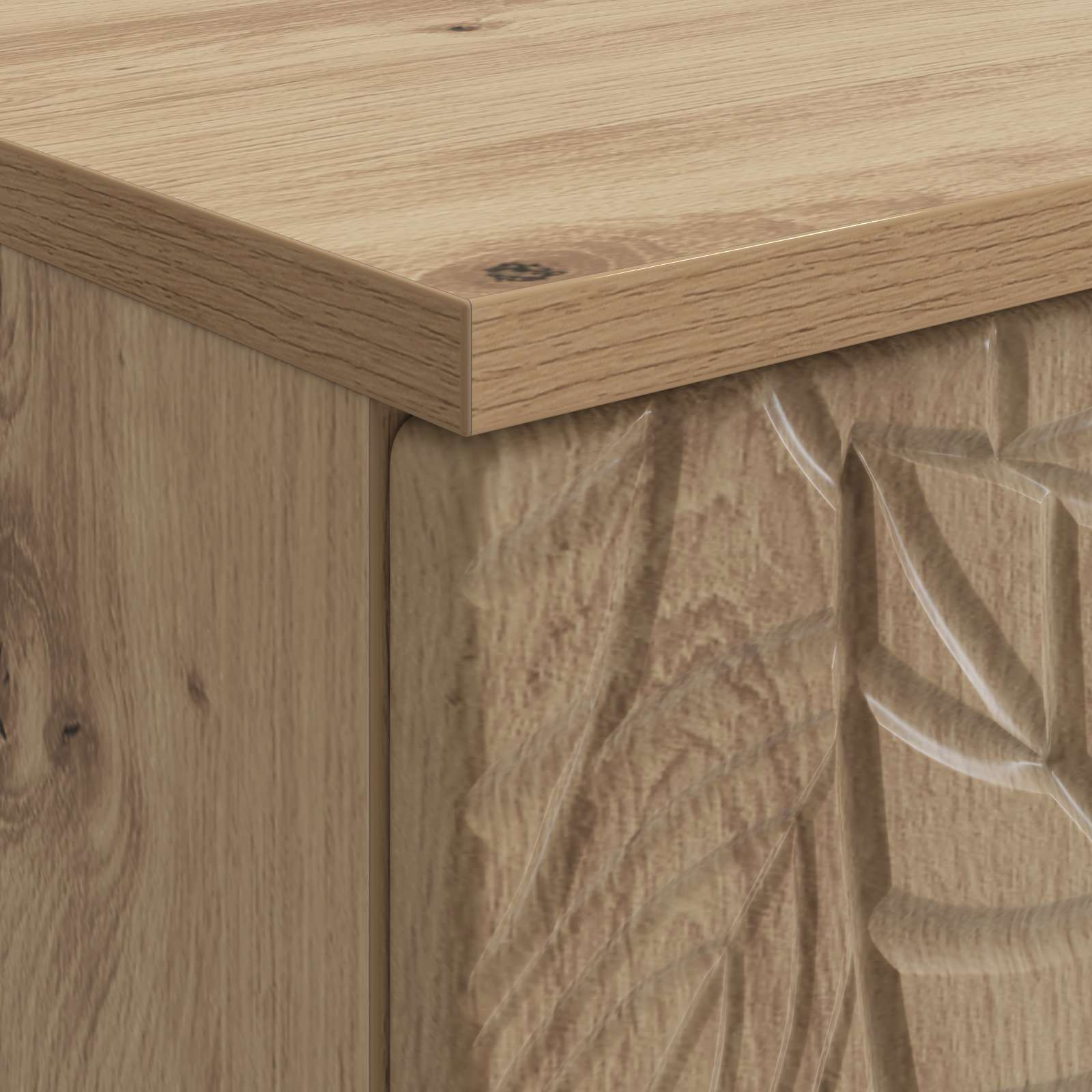 Schreibtisch Artisan-Eiche Holzwerkstoff 142,5 x 50 x 75 cm