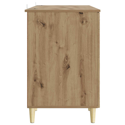 Schreibtisch Artisan-Eiche Holzwerkstoff 142,5 x 50 x 75 cm