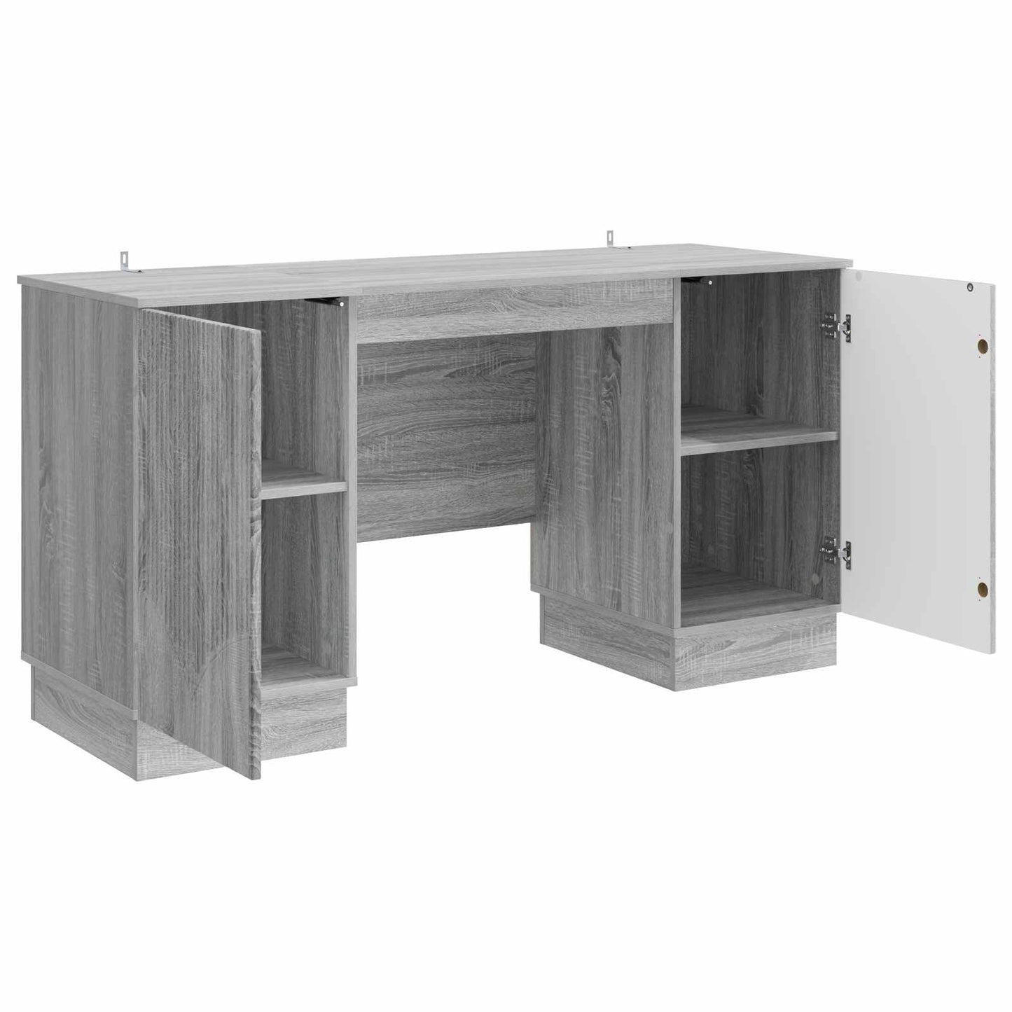 Schreibtisch Graues Sonoma 142,5 x 50 x 75 cm Holzwerkstoff