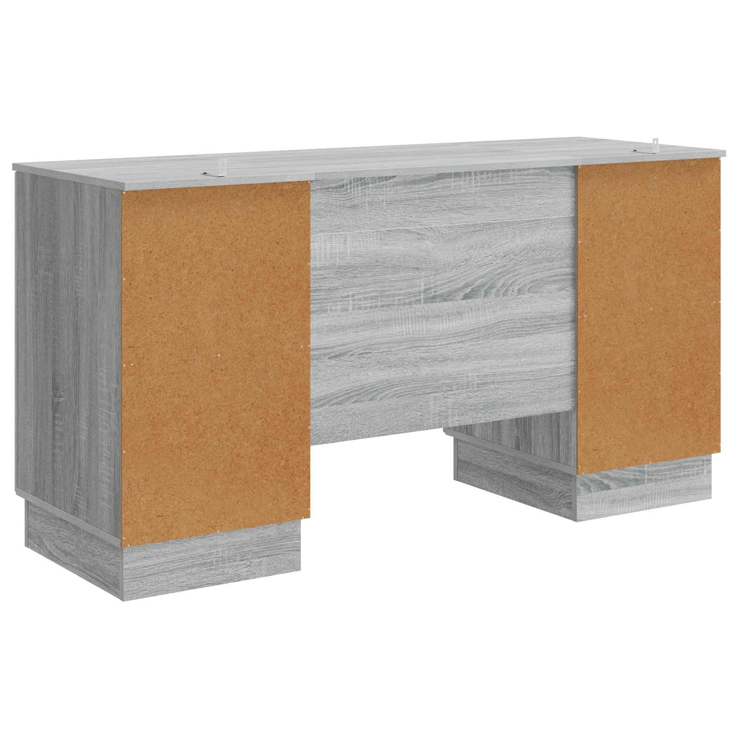 Schreibtisch Graues Sonoma 142,5 x 50 x 75 cm Holzwerkstoff