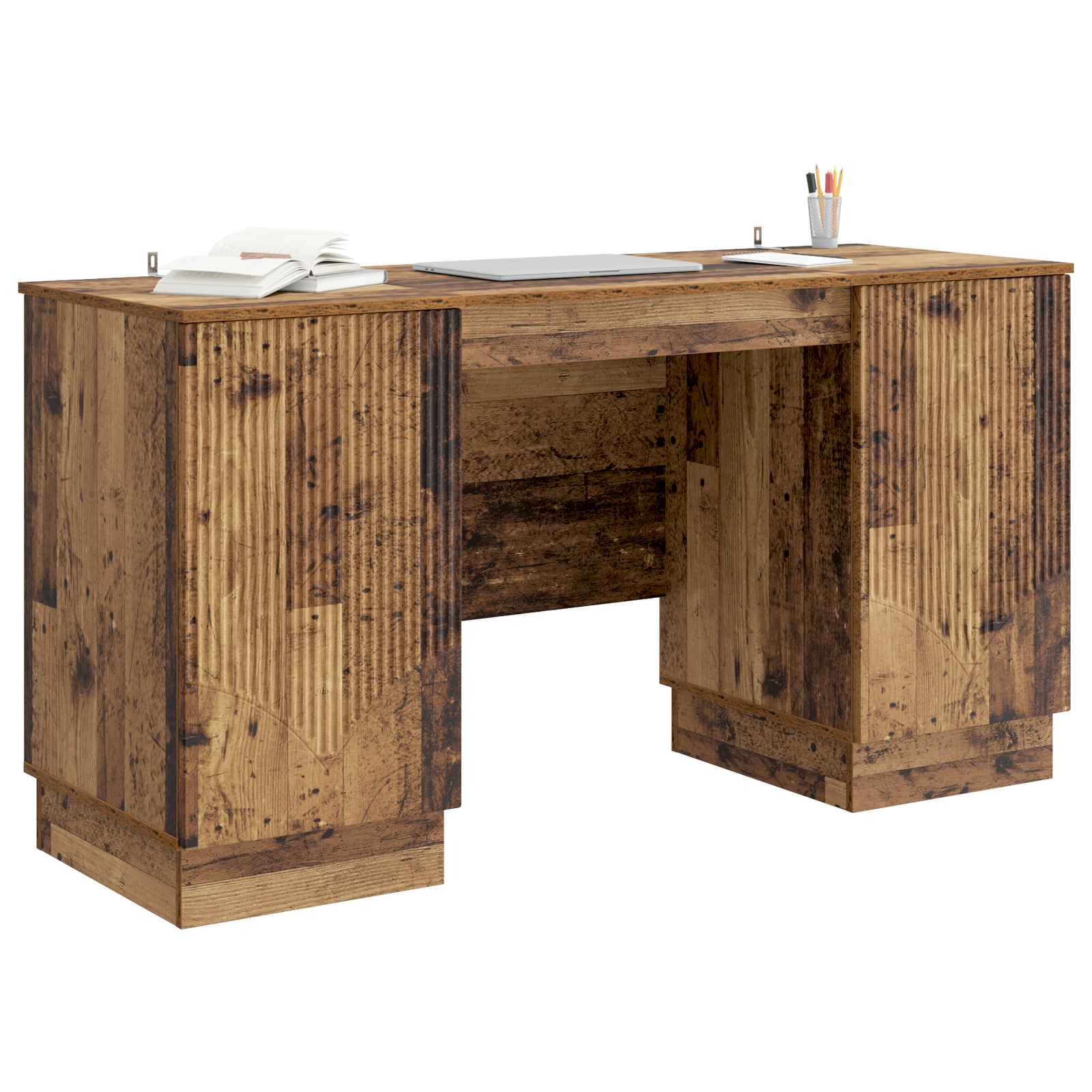 Schreibtisch Altholz 142,5 x 50 x 75 cm Holzwerkstoff