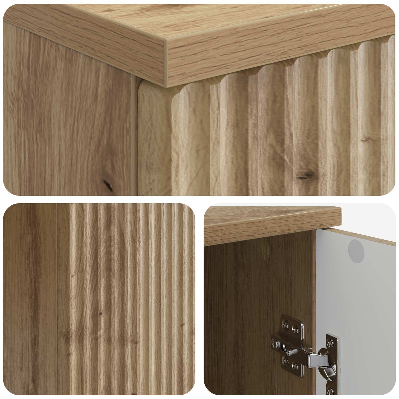 Schreibtisch Artisan-Eiche Holzwerkstoff 142,5 x 50 x 75 cm