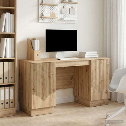 Schreibtisch Artisan-Eiche Holzwerkstoff 142,5 x 50 x 75 cm