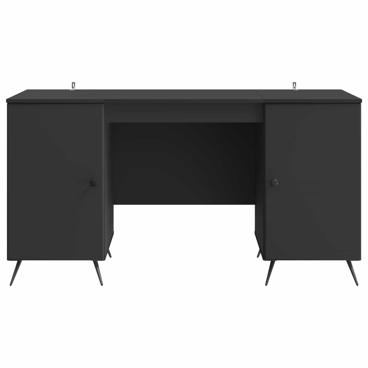 Schreibtisch Schwarz 142,5 x 50 x 75 cm Holzwerkstoff