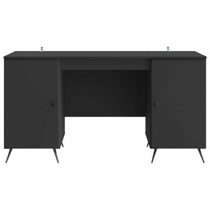 Schreibtisch Schwarz 142,5 x 50 x 75 cm Holzwerkstoff