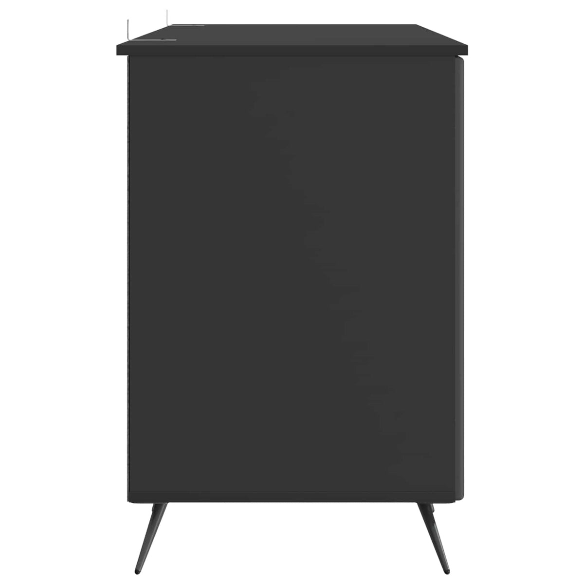 Schreibtisch Schwarz 142,5 x 50 x 75 cm Holzwerkstoff