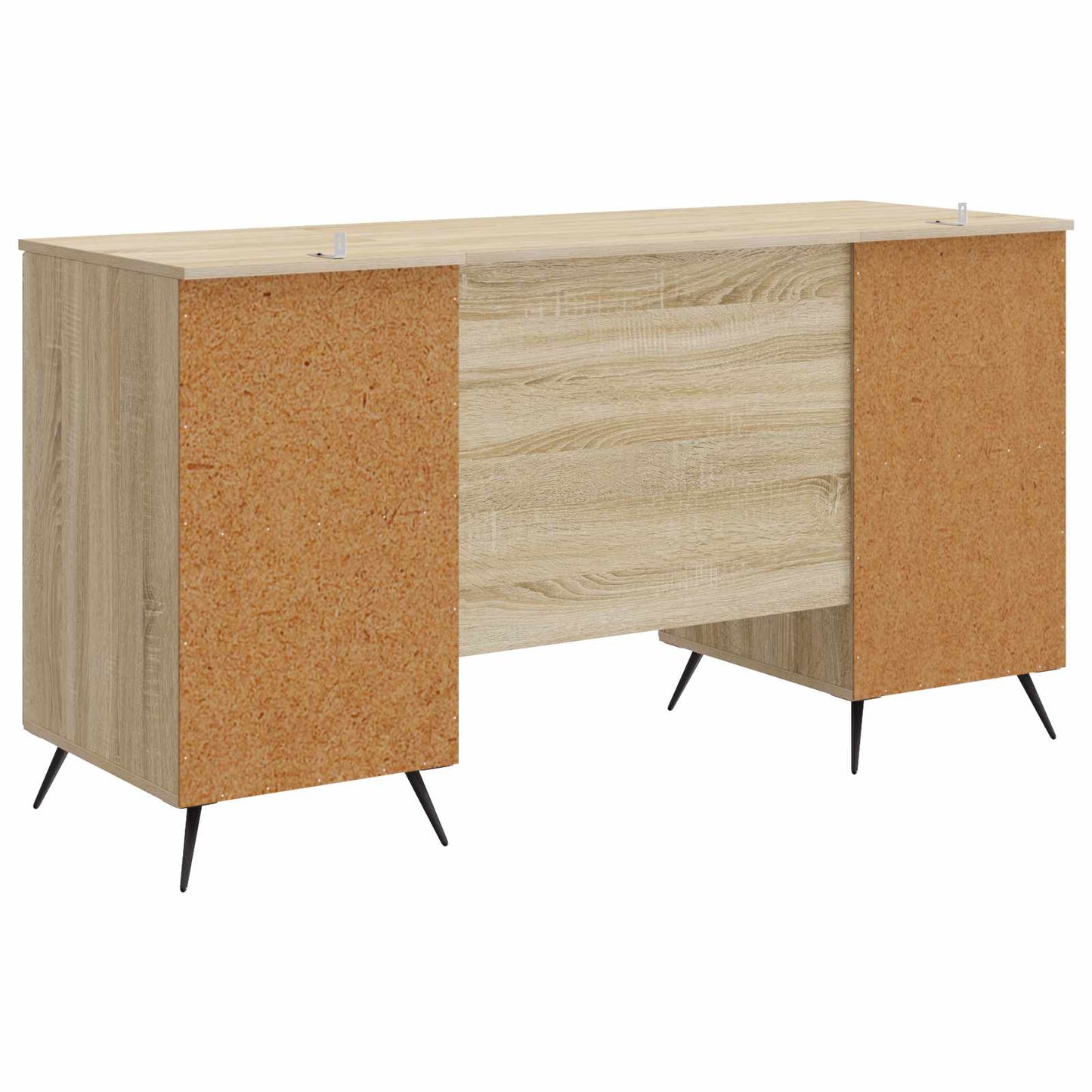 Schreibtisch Sonoma-Eiche 142,5 x 50 x 75 cm Holzwerkstoff