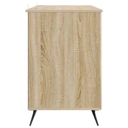 Schreibtisch Sonoma-Eiche 142,5 x 50 x 75 cm Holzwerkstoff