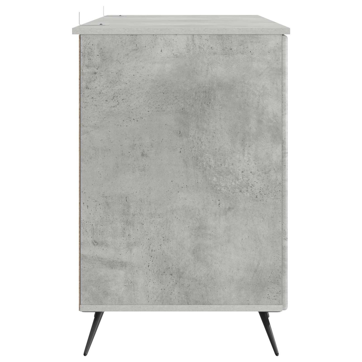 Schreibtisch Betongrau 142,5 x 50 x 75 cm Holzwerkstoff