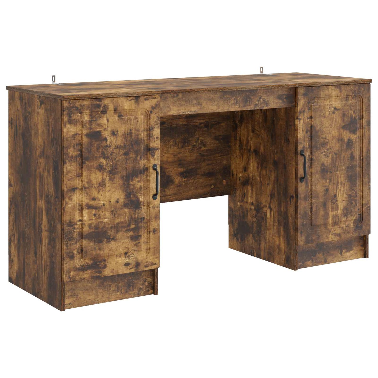 Schreibtisch Räuchereiche 142,5 x 50 x 75 cm Holzwerkstoff