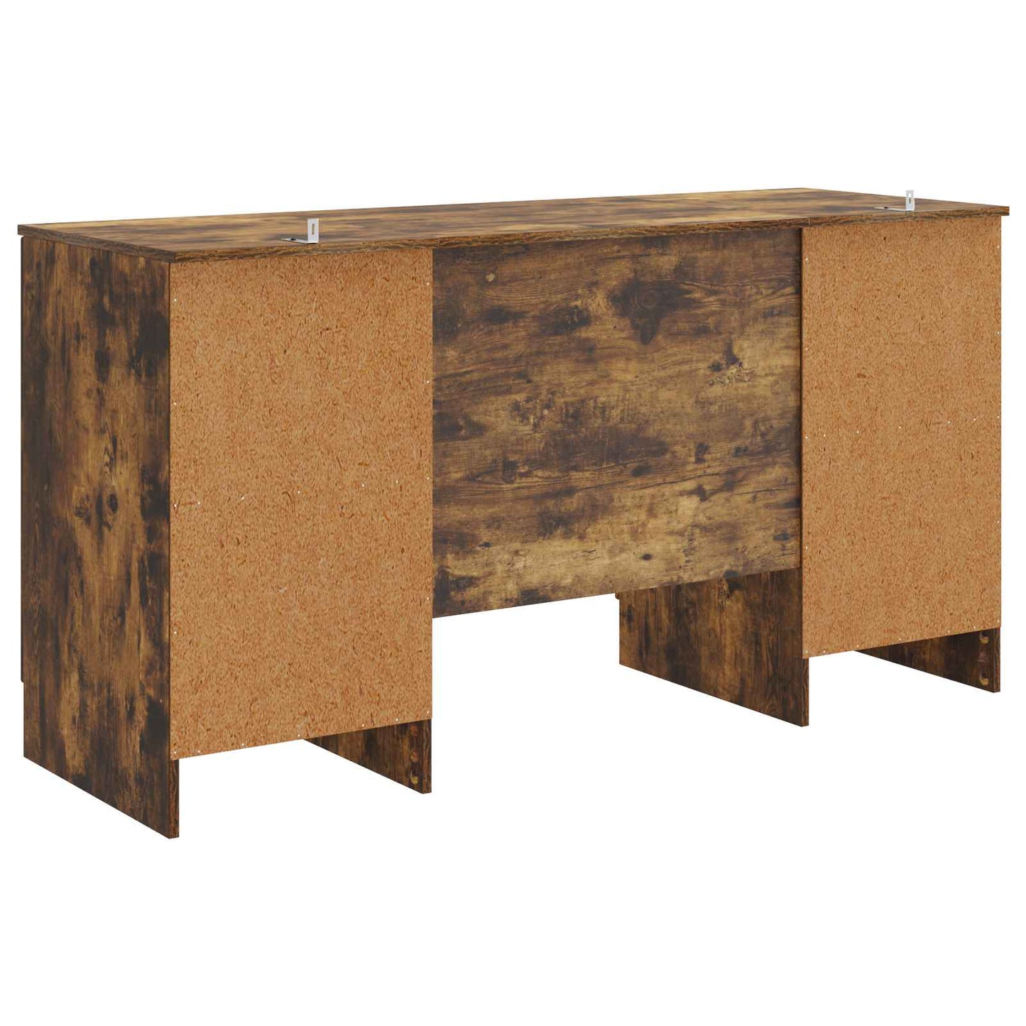 Schreibtisch Räuchereiche 142,5 x 50 x 75 cm Holzwerkstoff