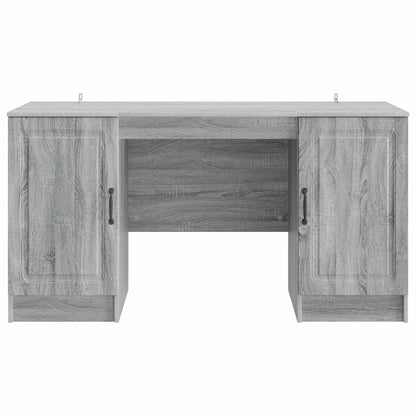 Schreibtisch Graues Sonoma 142,5 x 50 x 75 cm Holzwerkstoff