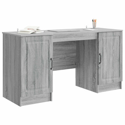 Schreibtisch Graues Sonoma 142,5 x 50 x 75 cm Holzwerkstoff