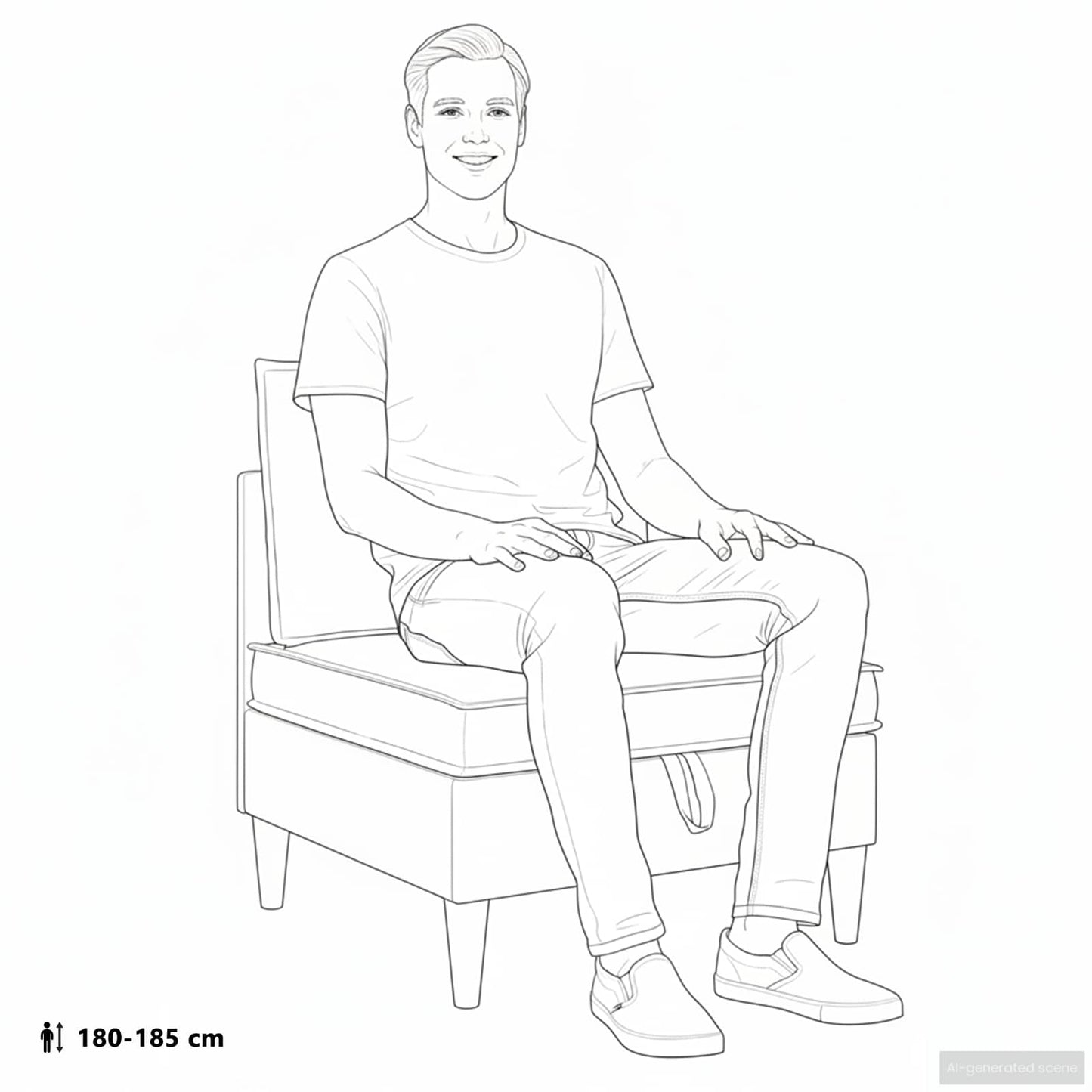 Mittelsofa mit Stauraum Dunkelgrau Samt