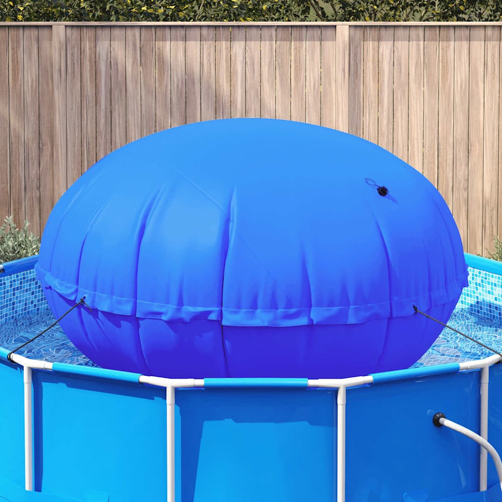 Winter Pool Kissen Blau Ø 310 x 180 cm PVC