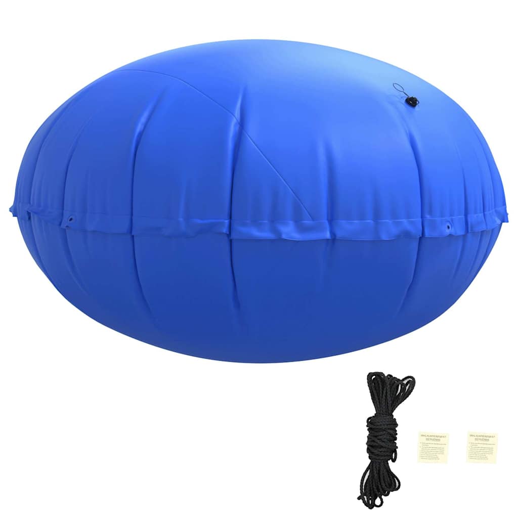 Winter Pool Kissen Blau Ø 310 x 180 cm PVC