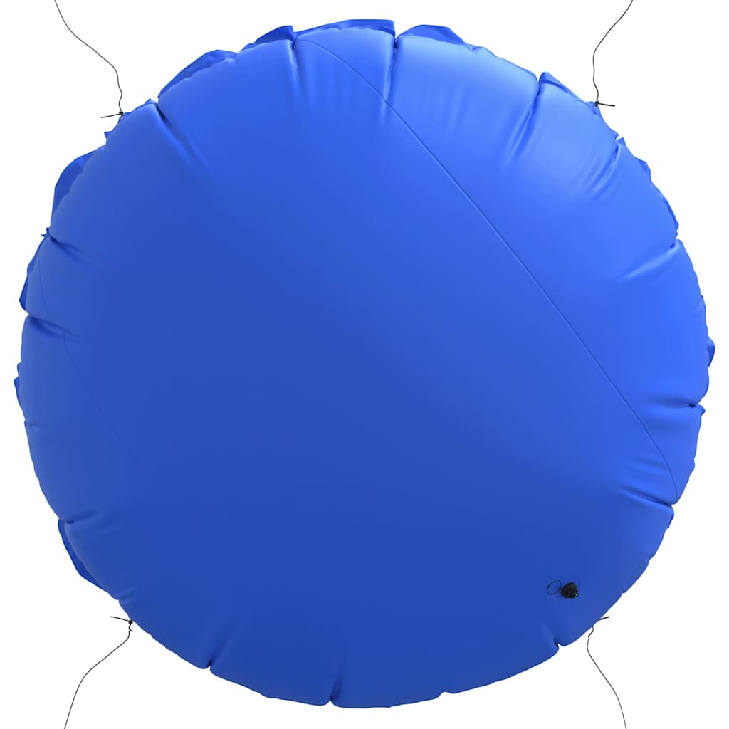 Winter Pool Kissen Blau Ø 310 x 180 cm PVC