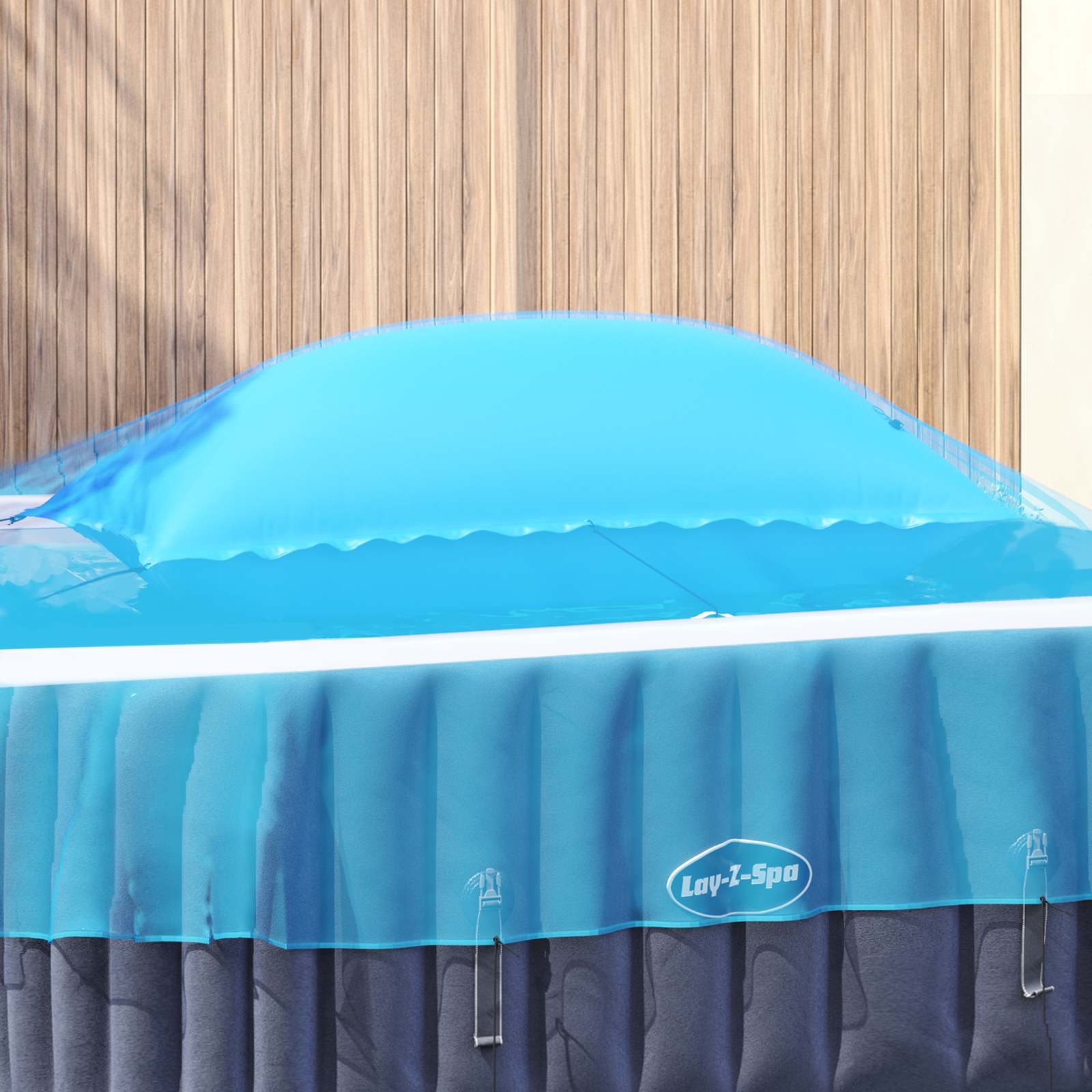 Winter Pool Kissen Blau 380 x 180 x 140 cm PVC