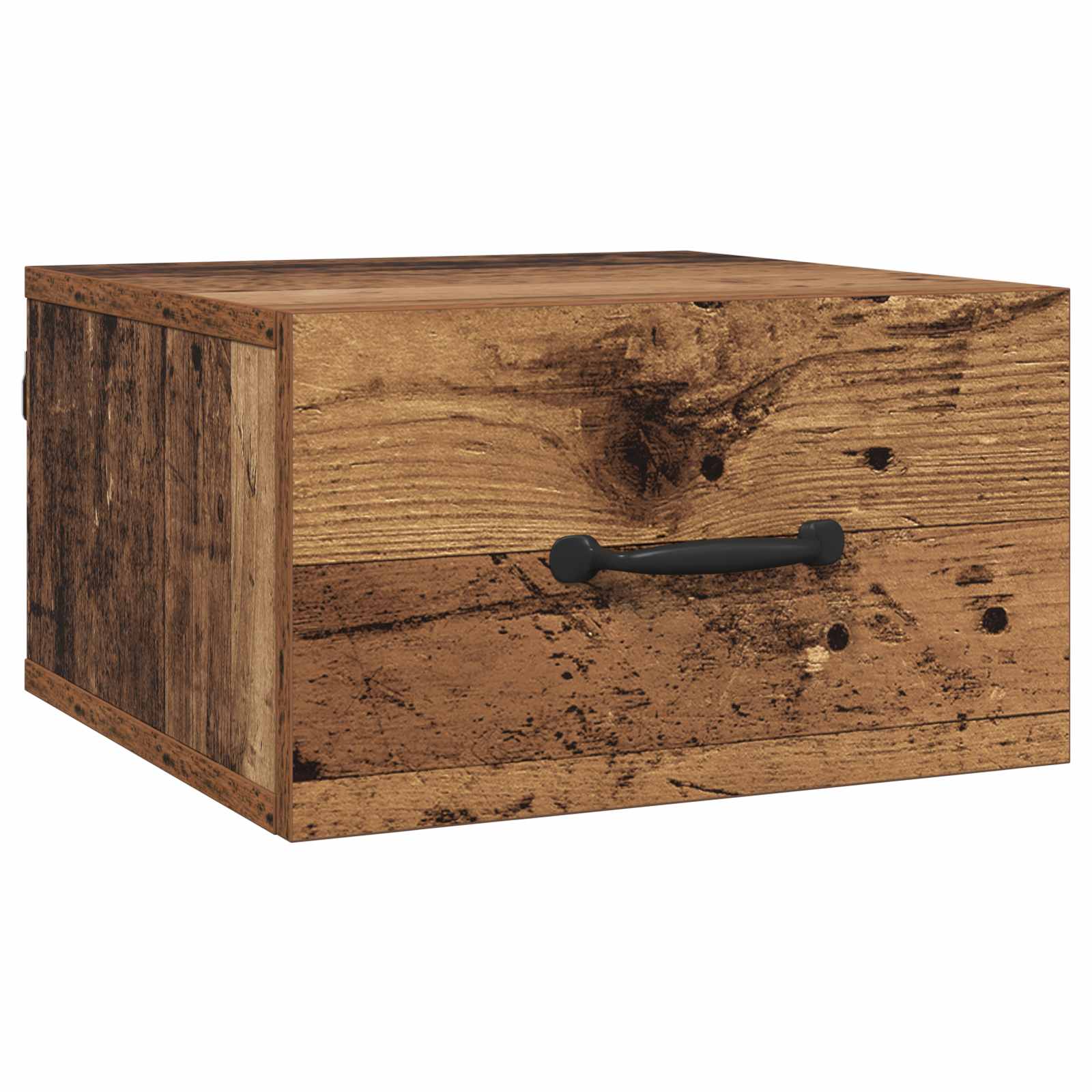 Nachttisch Altholz 35 x 35 x 20 cm Holzwerkstoff