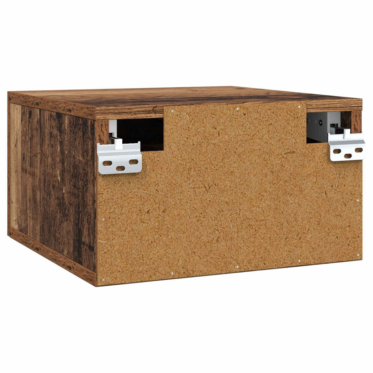Nachttisch Altholz 35 x 35 x 20 cm Holzwerkstoff