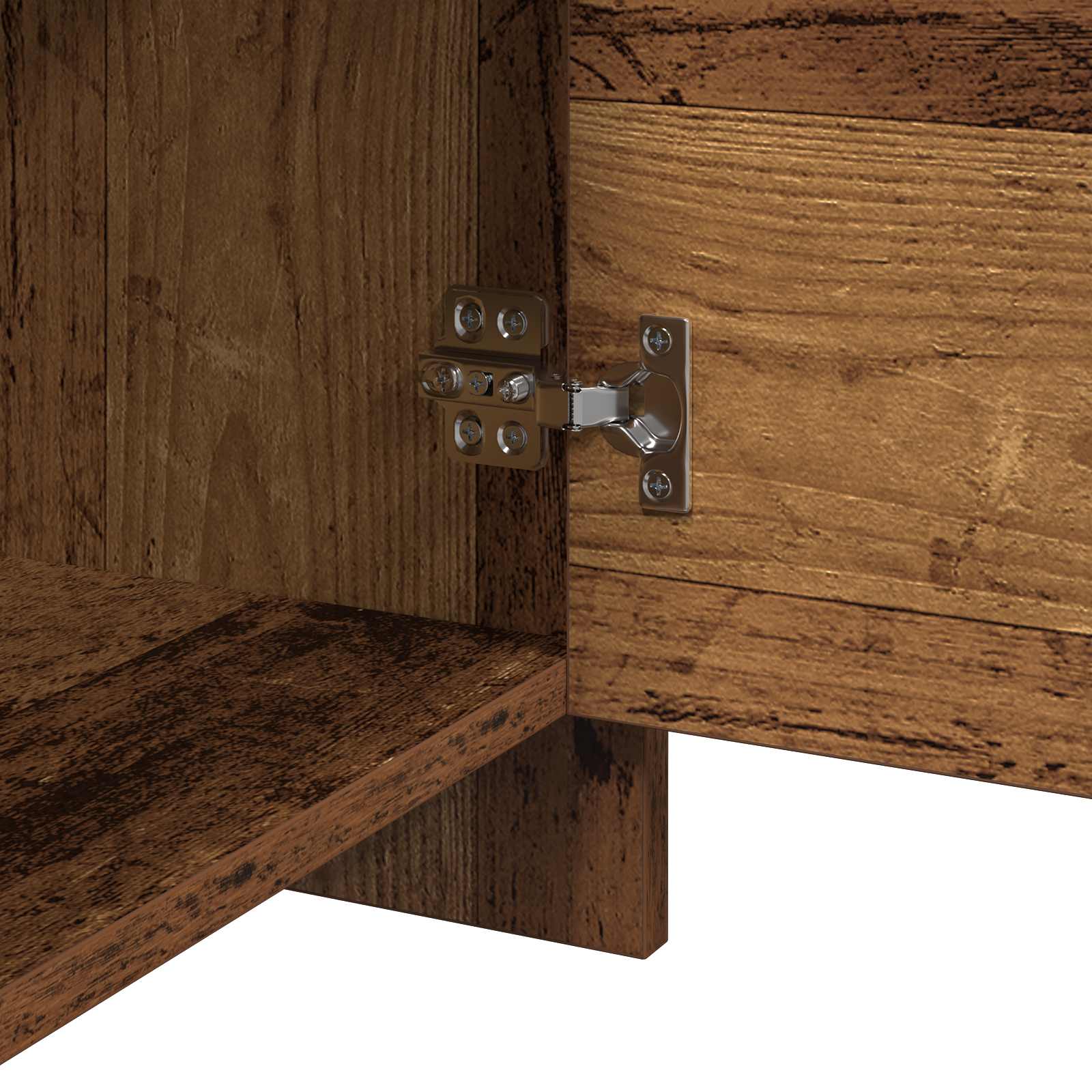 Nachttisch Altholz 45 x 34 x 44,5 cm Holzwerkstoff