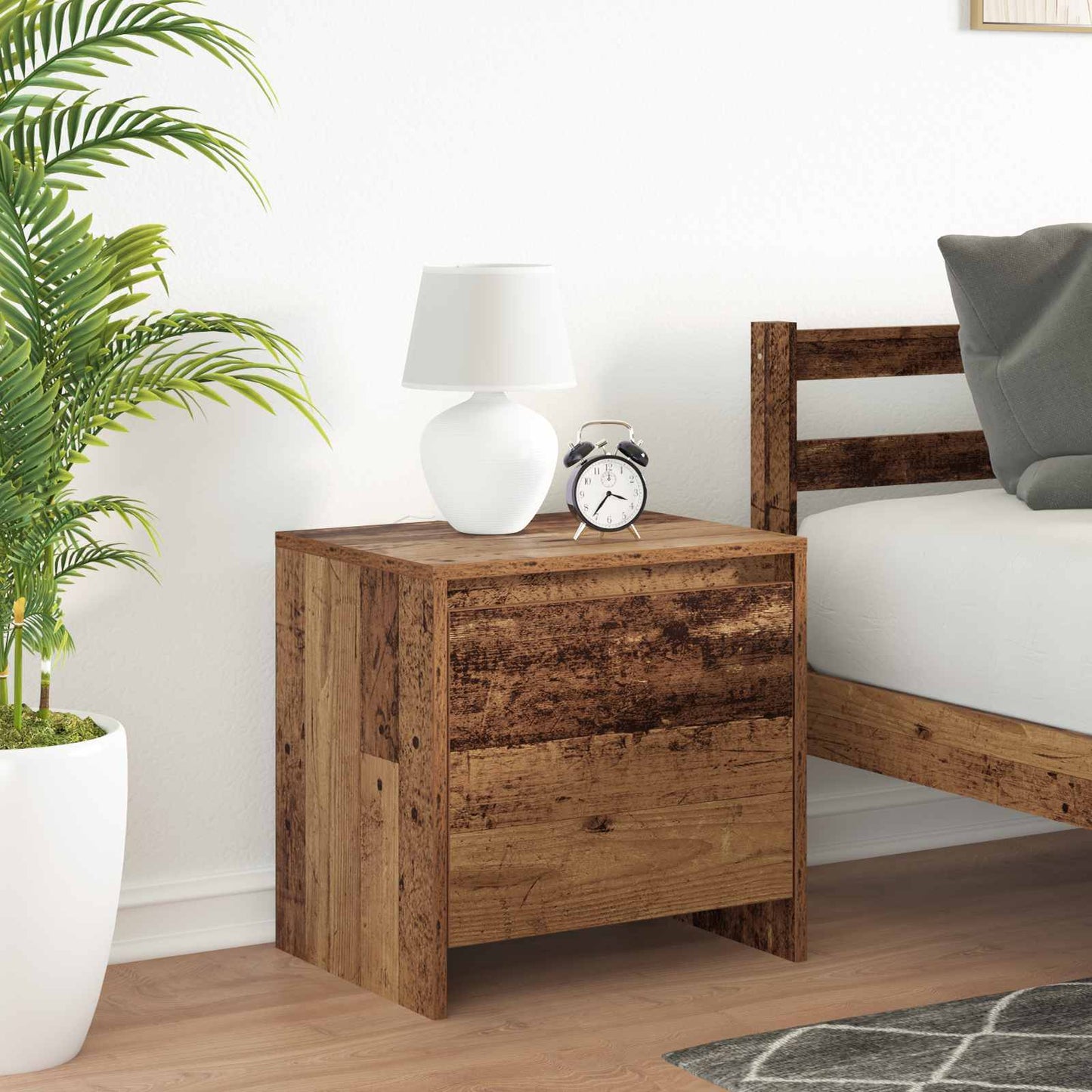 Nachttisch Altholz 45 x 34 x 44,5 cm Holzwerkstoff