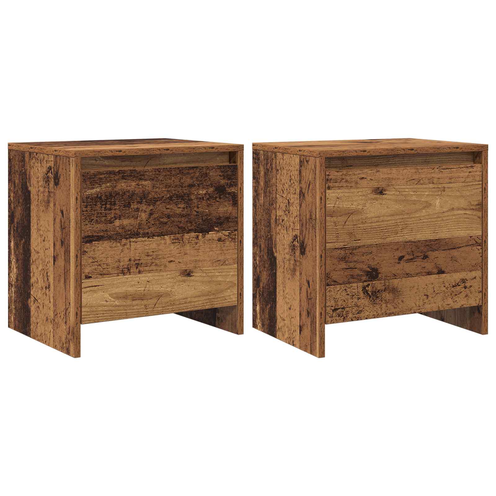 Nachttisch Altholz 45 x 34 x 44,5 cm Holzwerkstoff