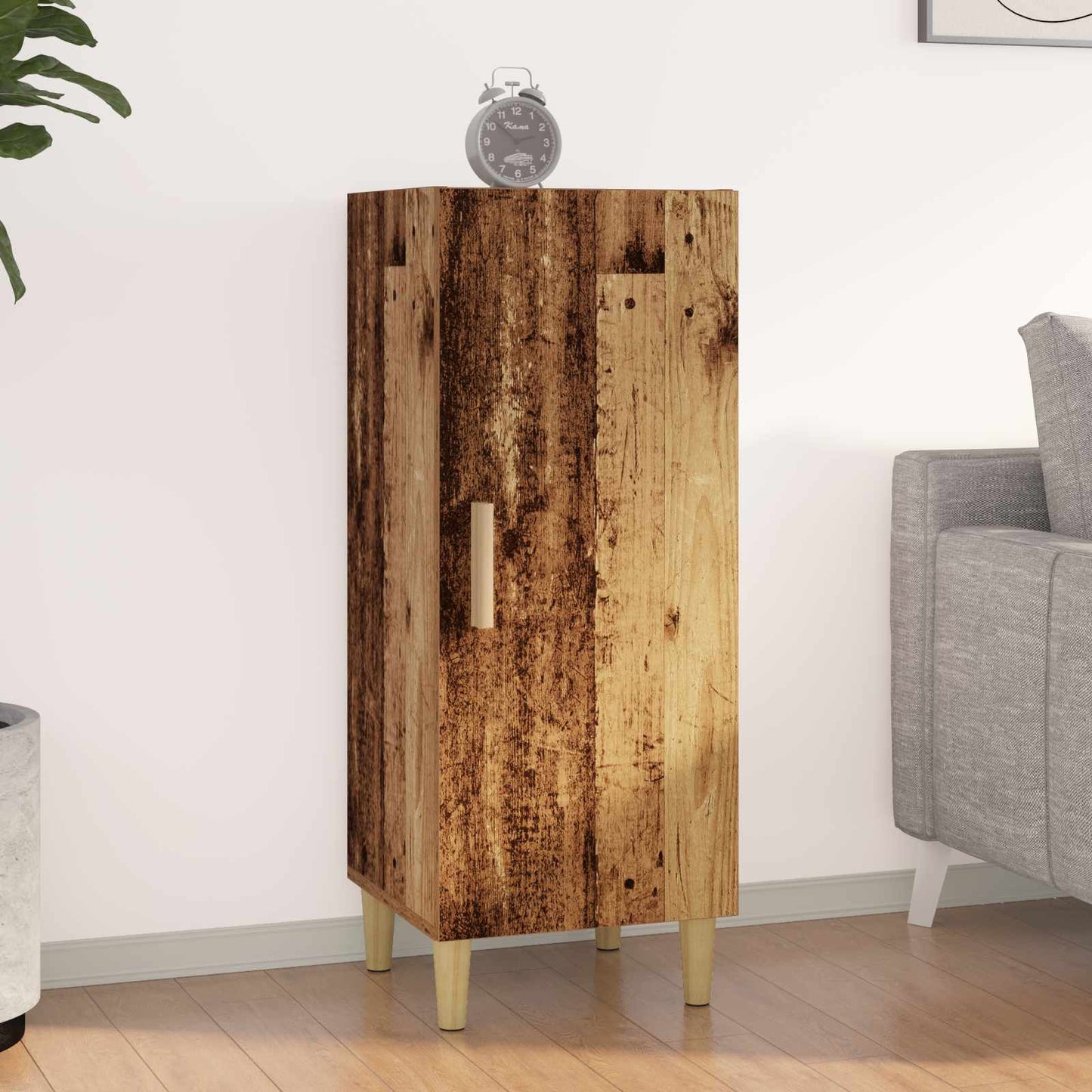Sideboard Altholz 34,5 x 34 x 90 cm Holzwerkstoff