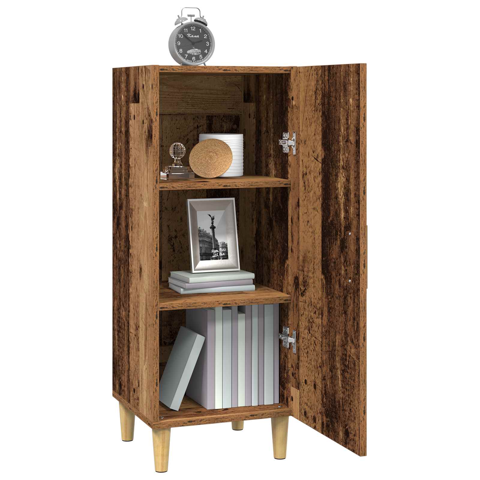 Sideboard Altholz 34,5 x 34 x 90 cm Holzwerkstoff