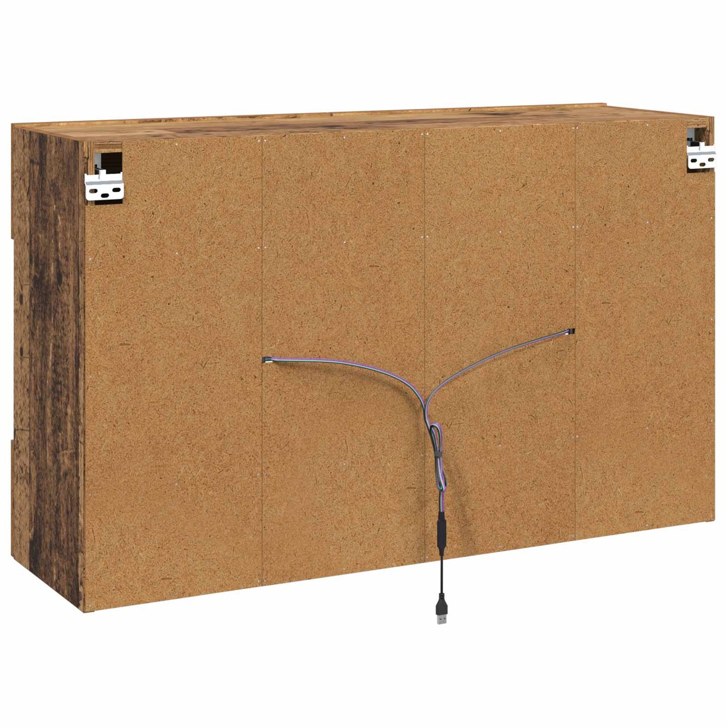 TV-Wandschrank 98,5 x 30 x 60,5 cm Altholz Holzwerkstoff