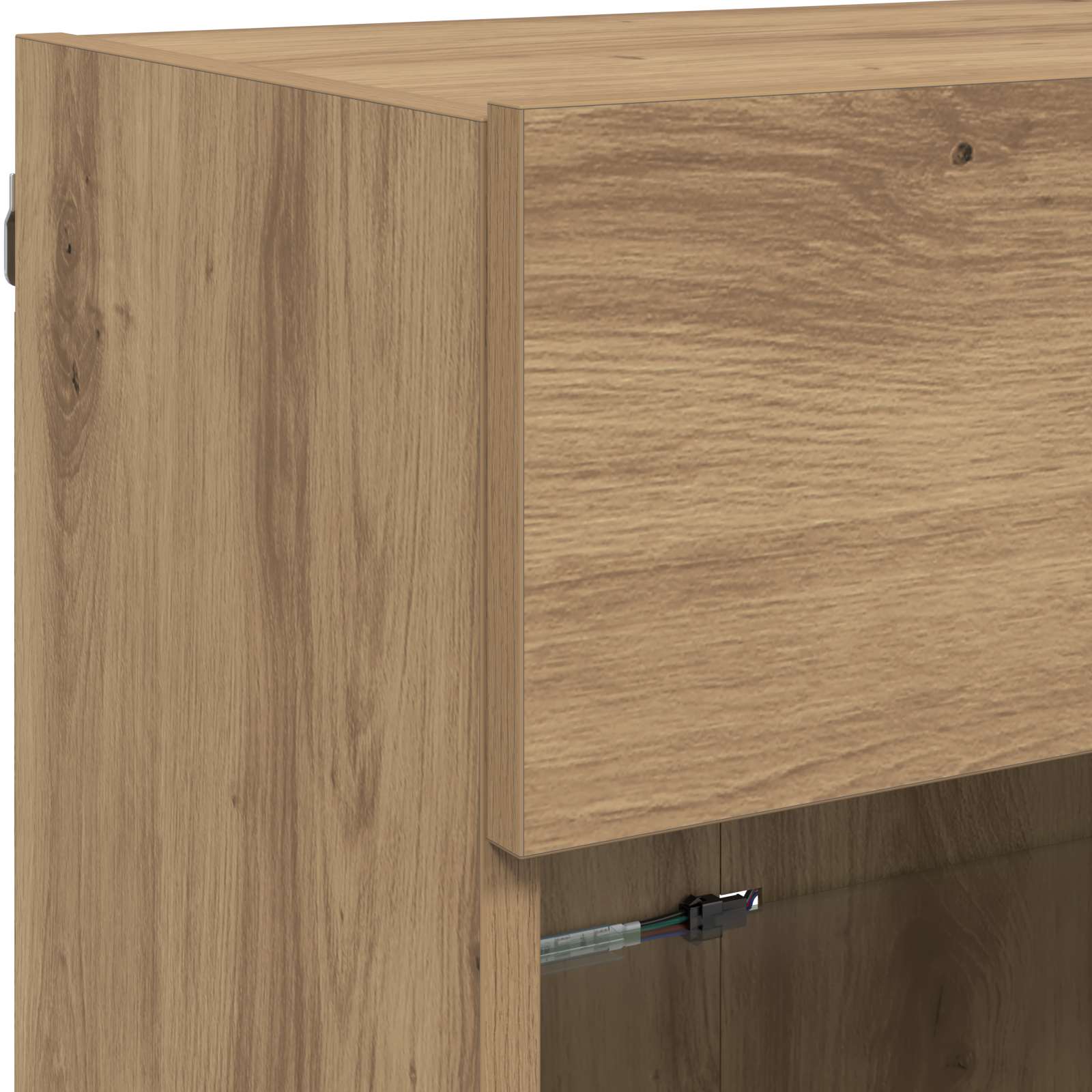 TV-Wandschrank 98,5 x 30 x 60,5 cm Artisan-Eiche Holzwerkstoff