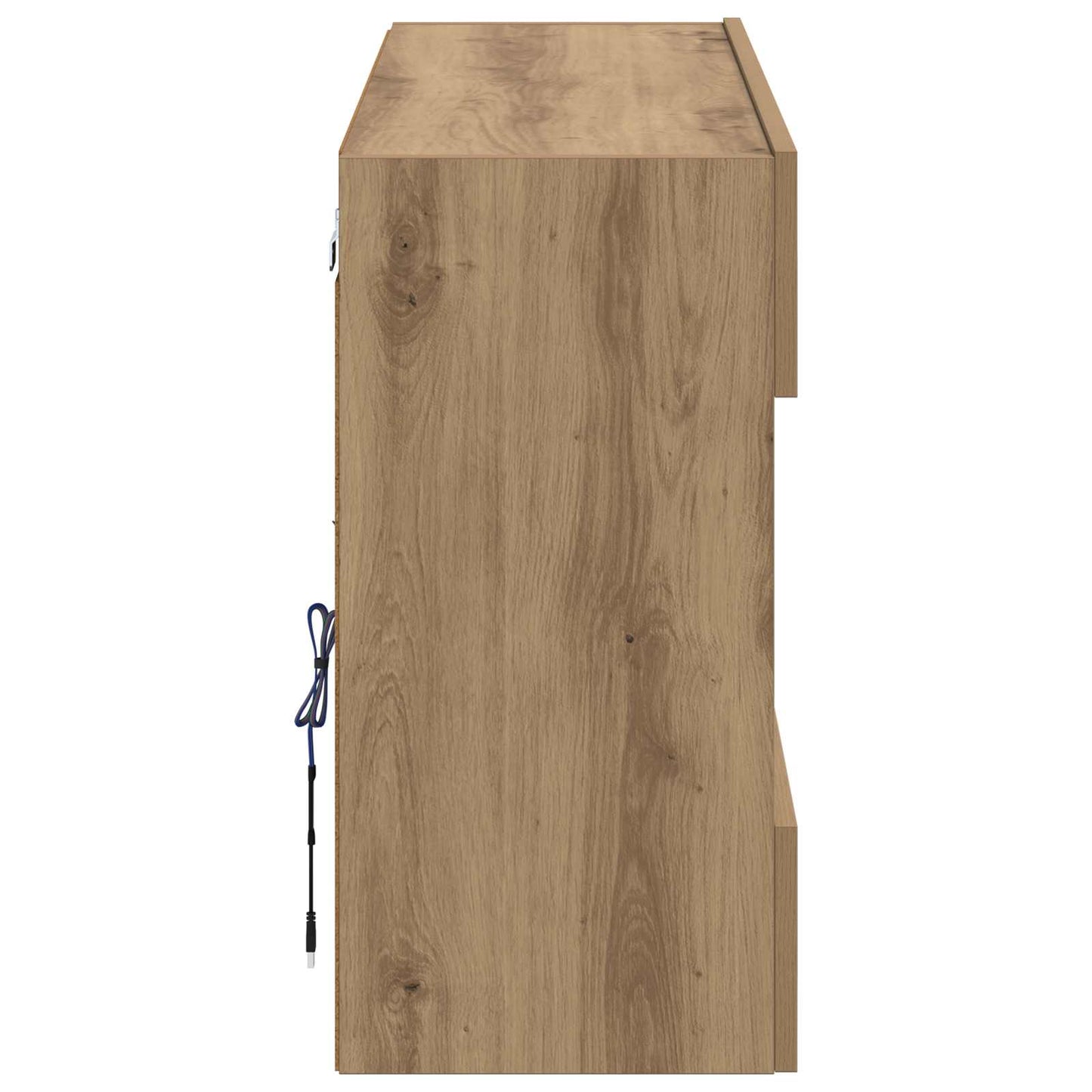 TV-Wandschrank 98,5 x 30 x 60,5 cm Artisan-Eiche Holzwerkstoff