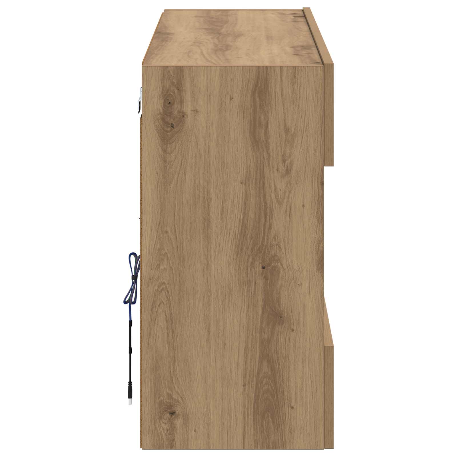 TV-Wandschrank 98,5 x 30 x 60,5 cm Artisan-Eiche Holzwerkstoff