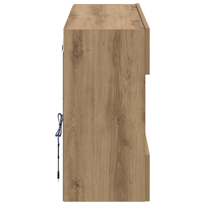 TV-Wandschrank 98,5 x 30 x 60,5 cm Artisan-Eiche Holzwerkstoff