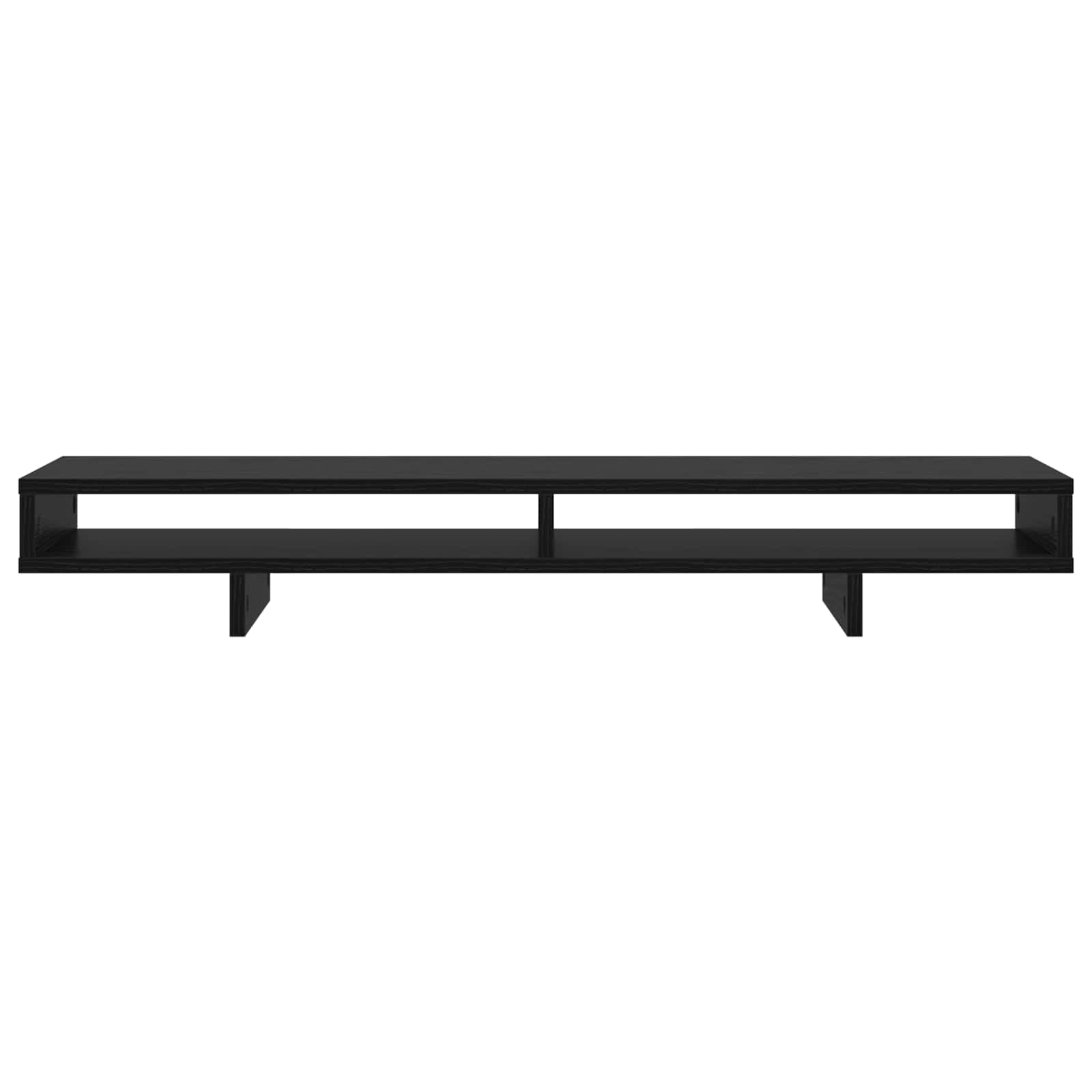 Monitor Halterung Schwarz 100 x 27 x 15 cm Holzwerkstoff
