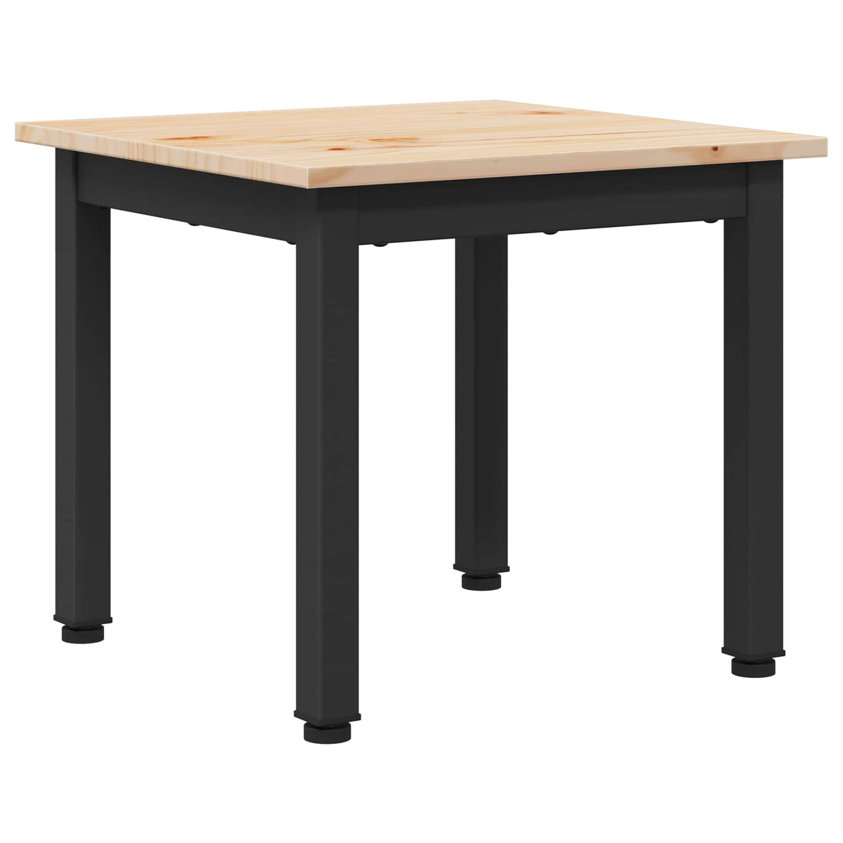 Couchtisch Natur 40 x 40 x 36 cm Massives Kiefernholz