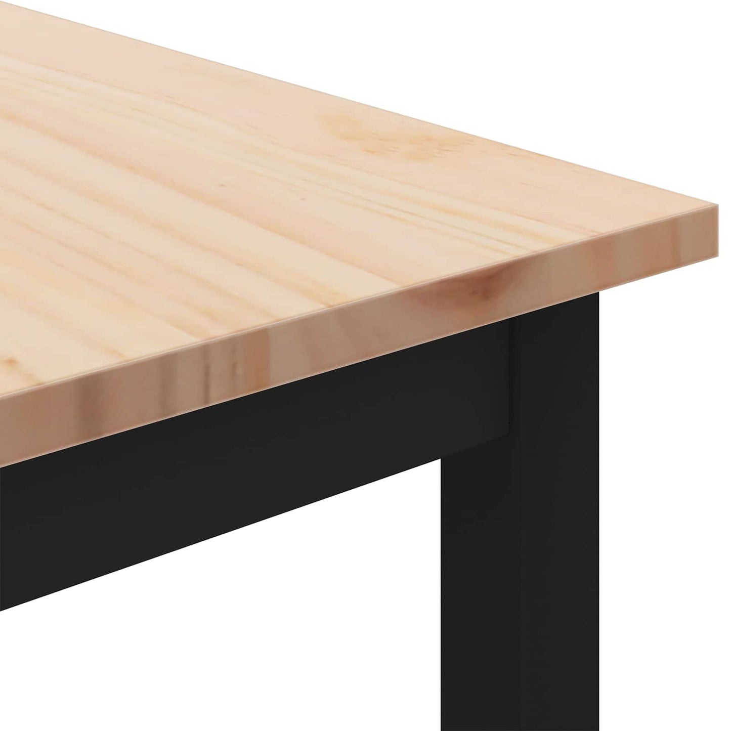 Couchtisch Natur 60 x 60 x 36 cm Massives Kiefernholz