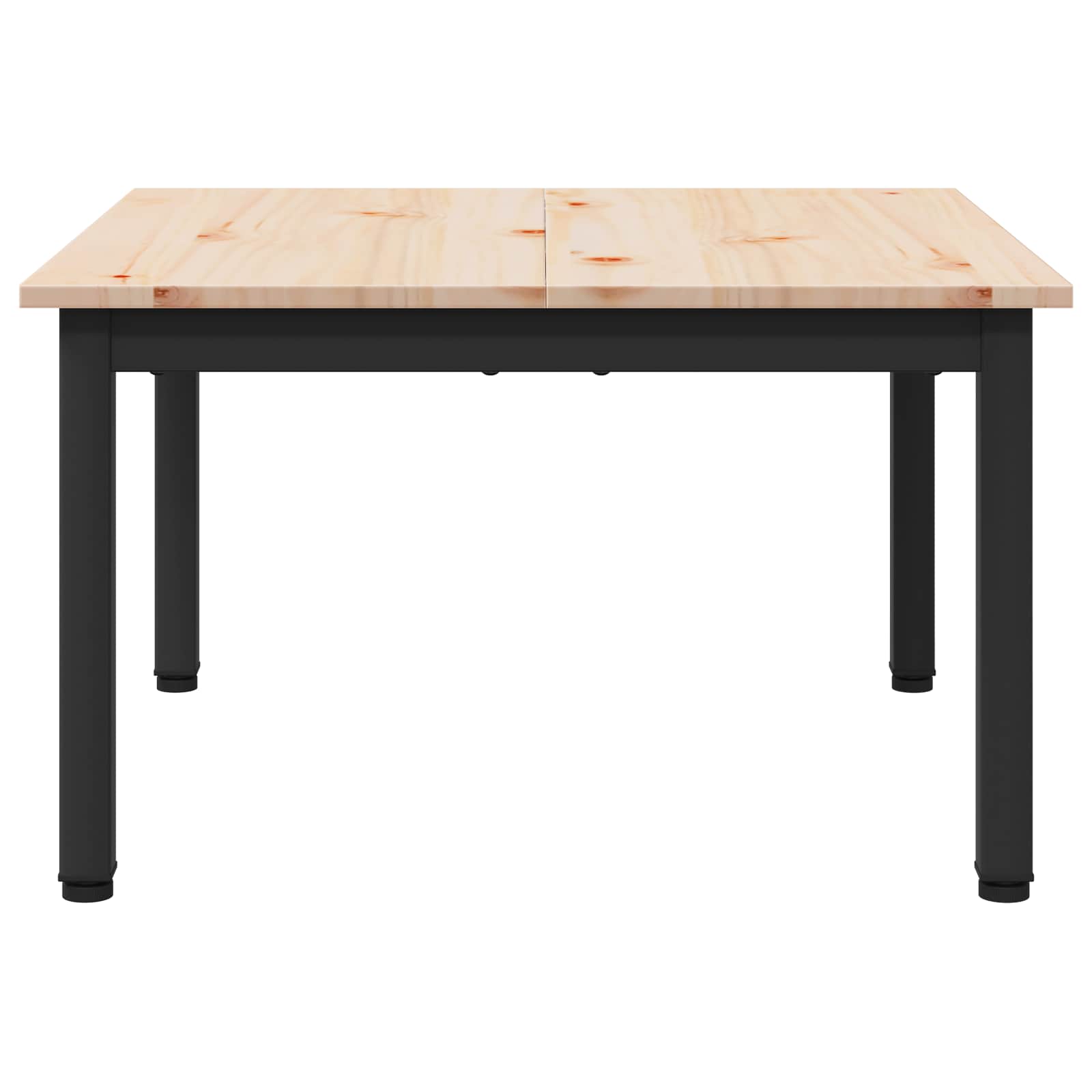 Couchtisch Natur 60 x 60 x 36 cm Massives Kiefernholz