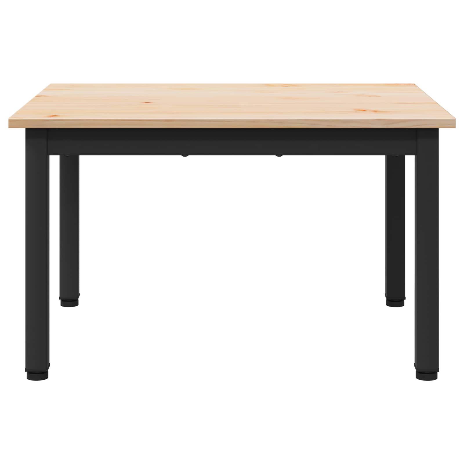 Couchtisch Natur 60 x 50 x 36 cm Massives Kiefernholz