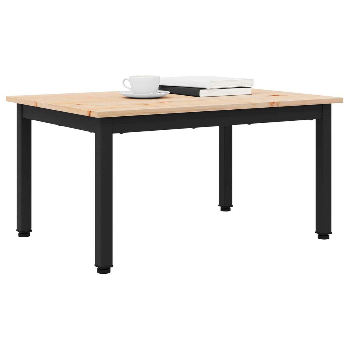Couchtisch Natur 70 x 50 x 36 cm Massives Kiefernholz