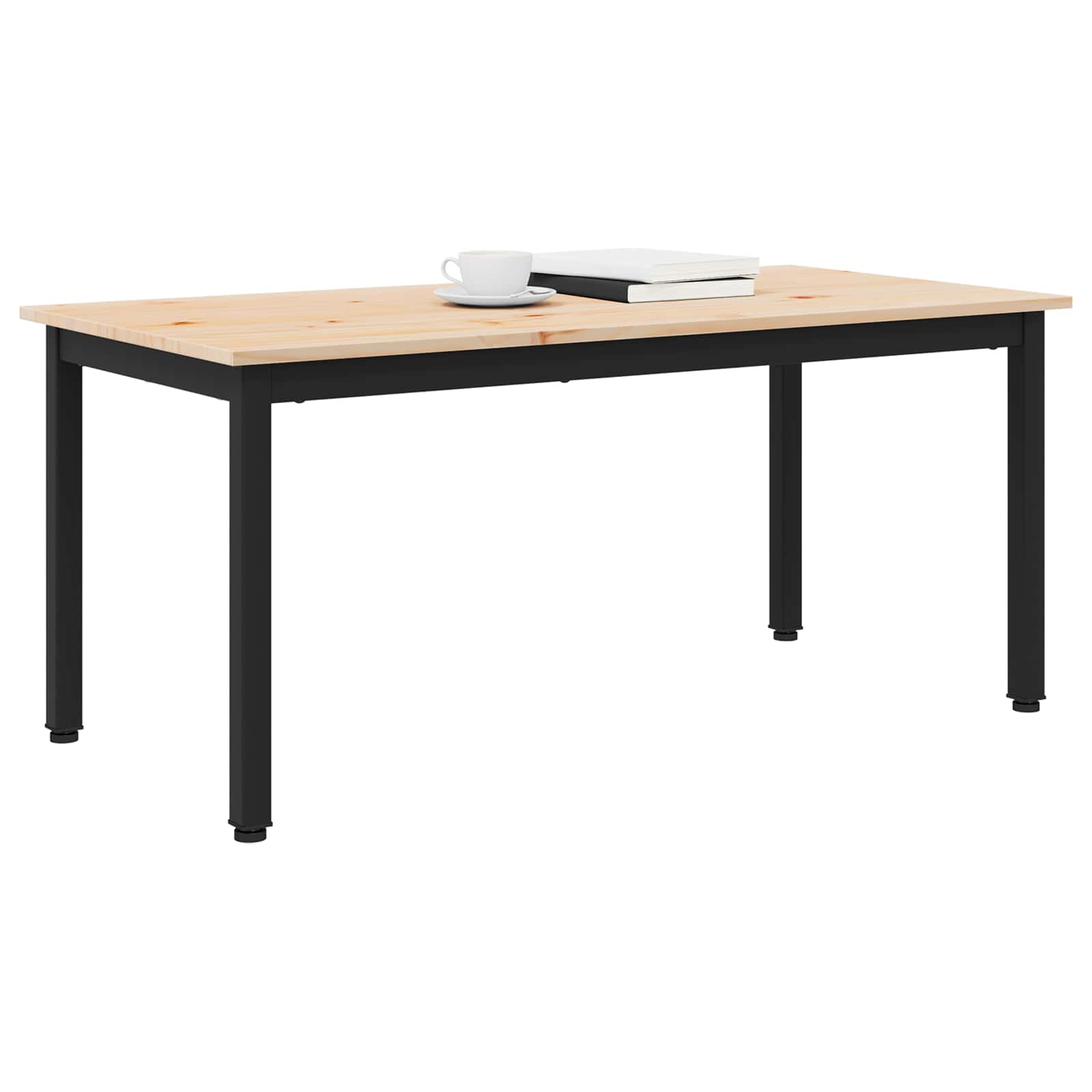 Couchtisch Natur 100 x 50 x 45 cm Massives Kiefernholz