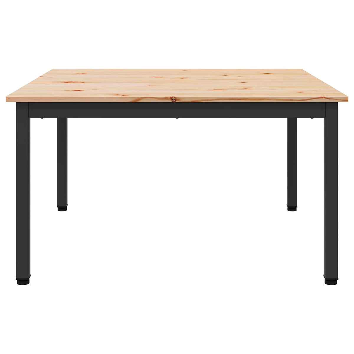 Couchtisch Natur 80 x 80 x 45 cm Massives Kiefernholz