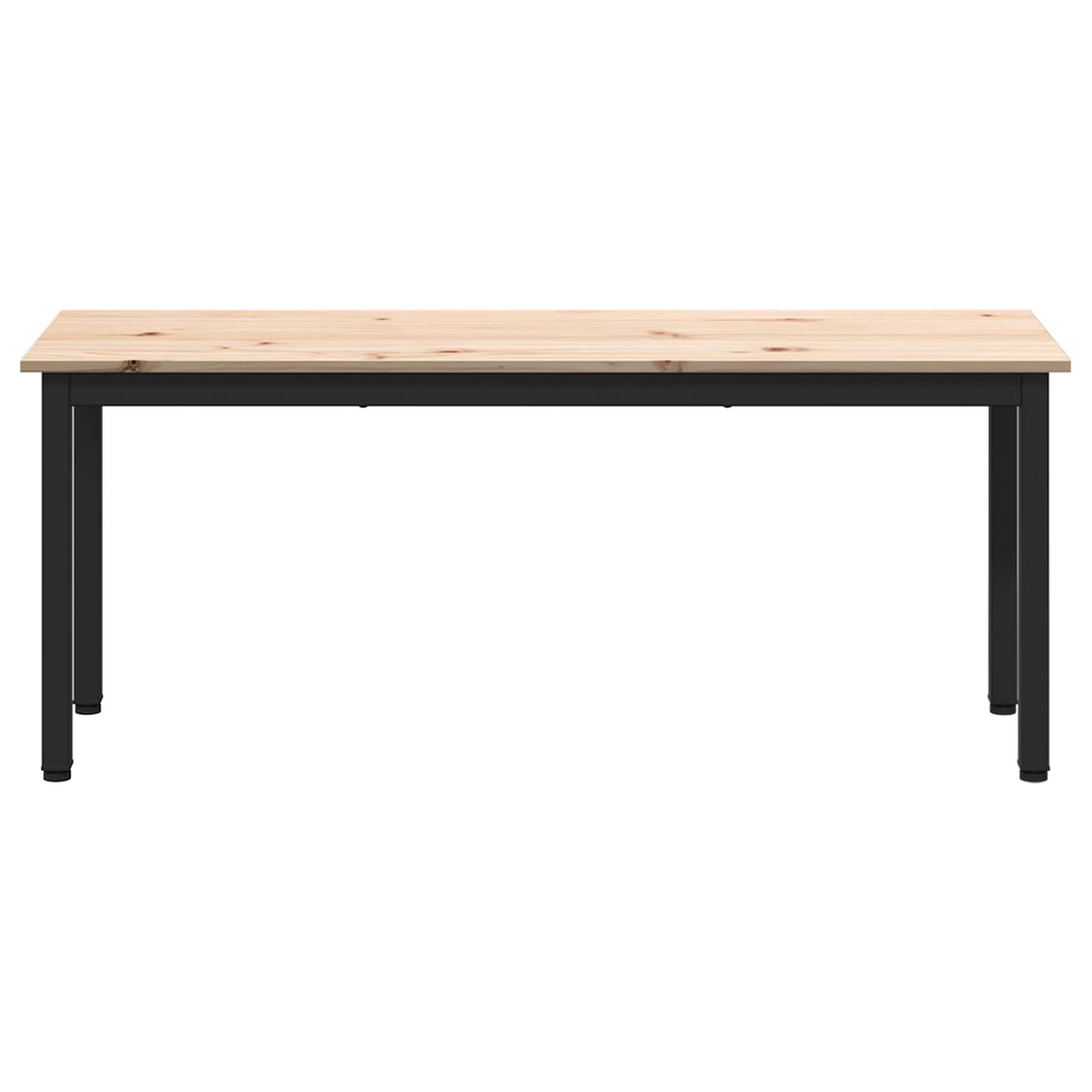Bank Natur 110 x 35 x 45 cm Massives Kiefernholz