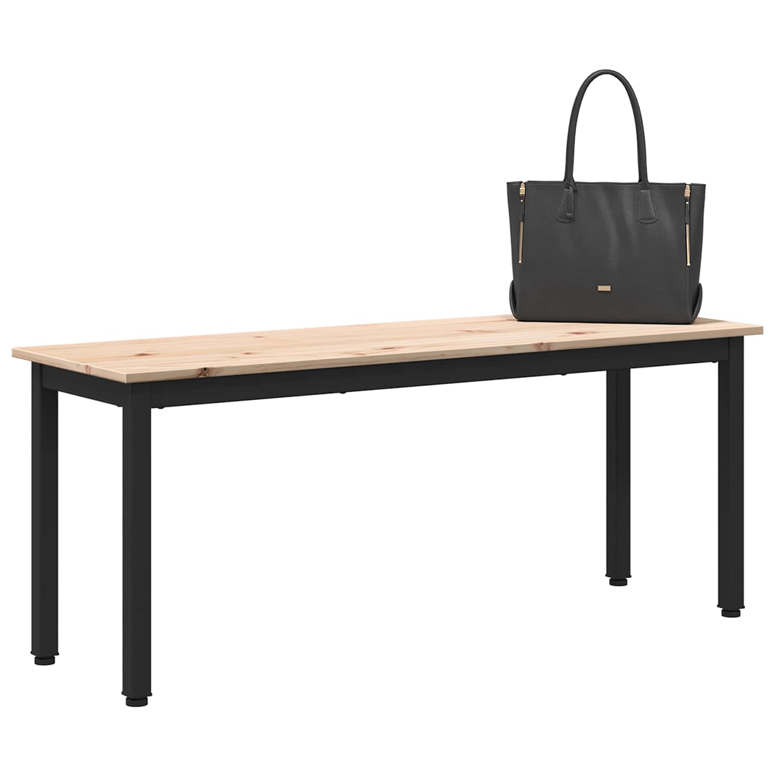Bank Natur 110 x 35 x 45 cm Massives Kiefernholz
